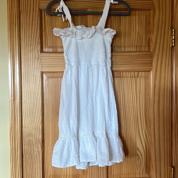 Japna women’s size XS white 100% cotton dress. Worn once - Picture 3 of 6